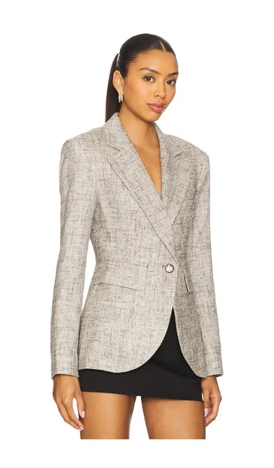 Smythe Single-button Blazer In Gray