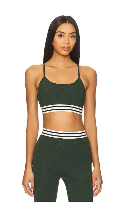 Splits59 Cali Active Rib Bra Heather Military In Green