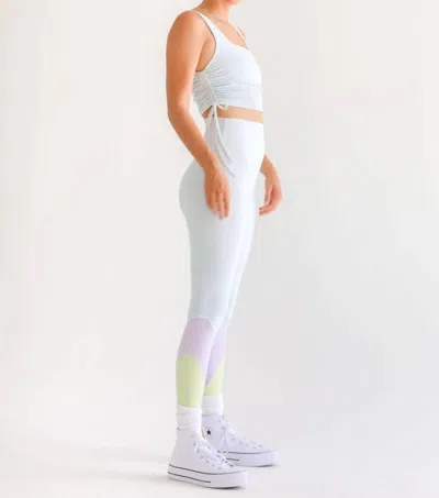 Playground Active Laguna Legging In Lavender In Blue