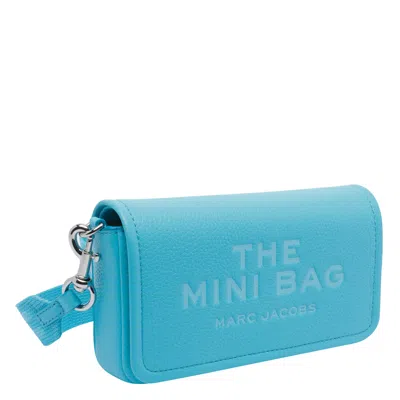 Marc Jacobs Pool The Leather Mini Bag In Blue