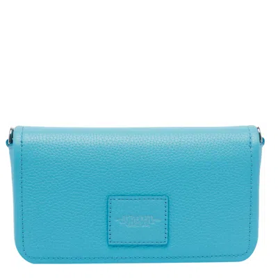 Marc Jacobs Pool The Leather Mini Bag In Blue