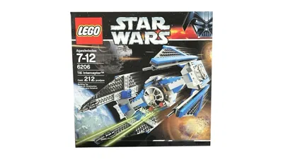 Pre-owned Lego Star Wars Return Of The Jedi Tie Interceptor Set 6206 In Multi