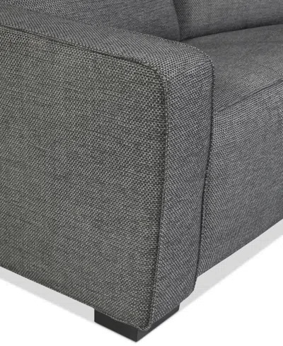Macy's Miren 2-pc. Fabric Sofa With 2 Power Headrest Recliners, Exclusively At  In Gray