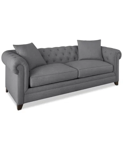 Jonathan Louis Kallison Fabric Sofa, Exclusively At Macy's In Gray