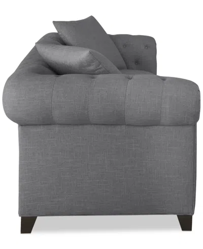 Jonathan Louis Kallison Fabric Sofa, Exclusively At Macy's In Gray