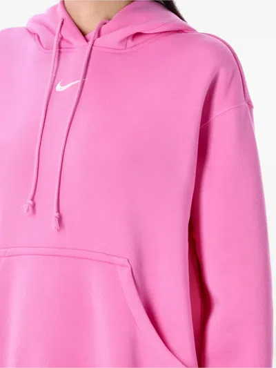 Nike Sportswear Phoenix Oversize Fleece Hoodie In Pink