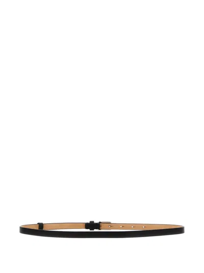 Max Mara 'plate' Belt In Black