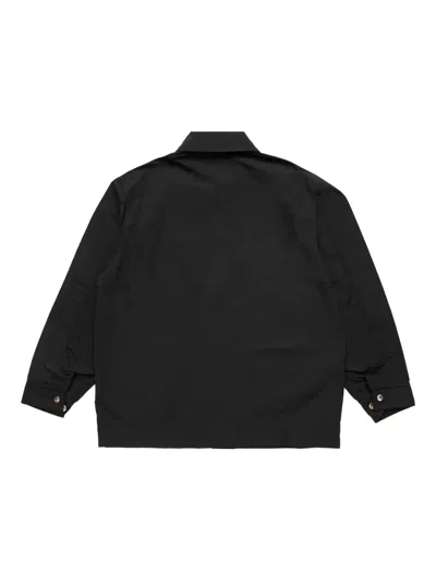 Sky High Farm Nylon Chore Coat In Black