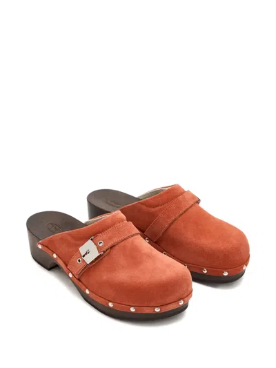 扣环铆钉穆勒鞋（5厘米）