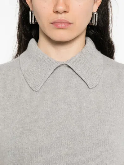 Sofie D'hoore May Sleeveless Collared Top In Gray