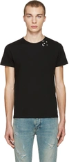SAINT LAURENT Black Constellation T-Shirt