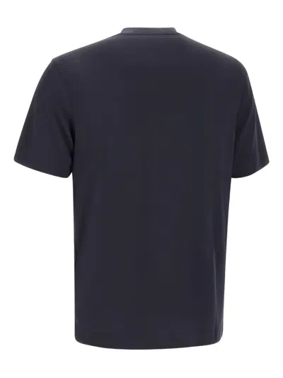 Emporio Armani Basic Crew Neck T-shirt In Blue