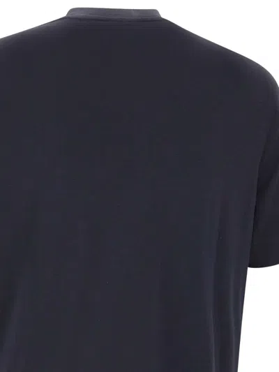 Emporio Armani Basic Crew Neck T-shirt In Blue