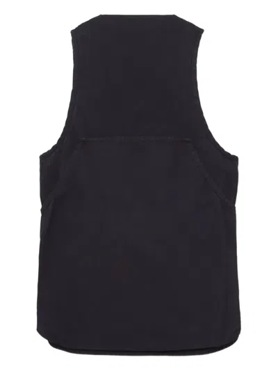 Dsquared2 Cotton Vest In Blue