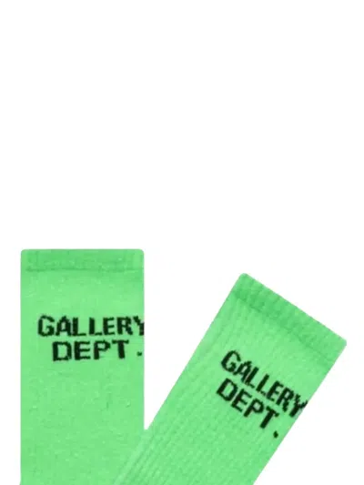 Gallery Dept. Logo-embroidered Socks In Multi