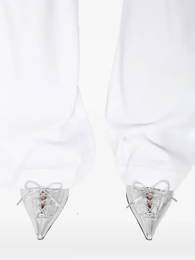 Ag Flared Jeans In White