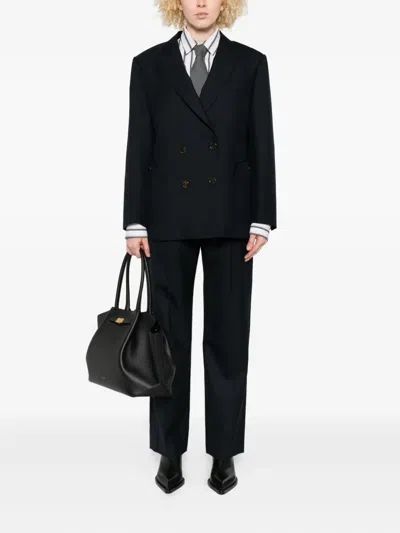 Blazé Milano Double-breasted Blazer In Blue