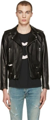 Saint Laurent Cocktail Print Biker Jacket