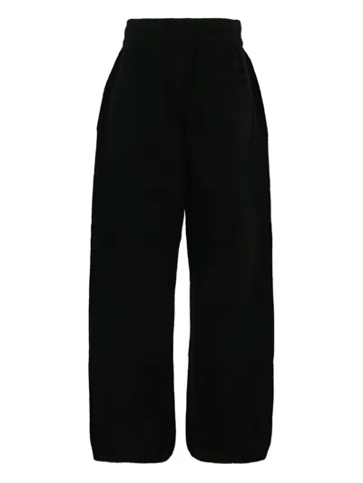 Laneus Drawstring Trousers In Black