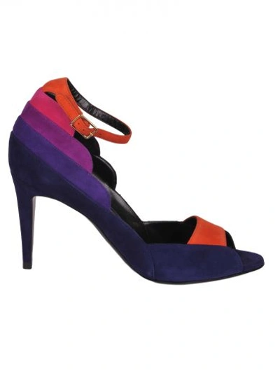 Shop Pierre Hardy Roxy Sandals In Blu/arancio