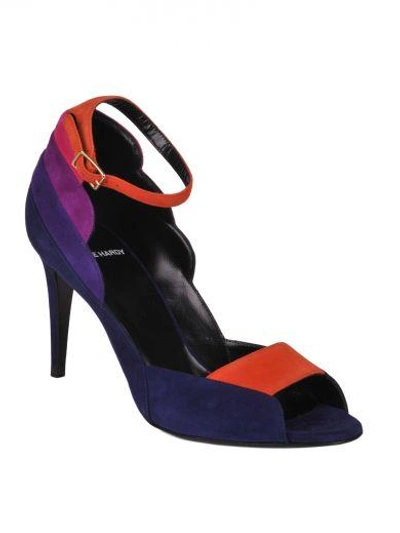 Shop Pierre Hardy Roxy Sandals In Blu/arancio