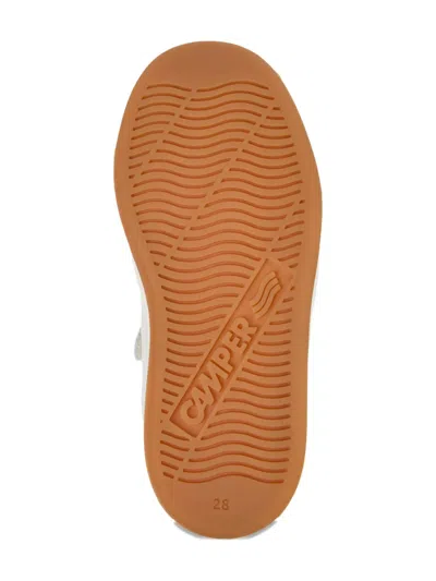 Camper Leather Panel Mesh Sneakers In Neutral