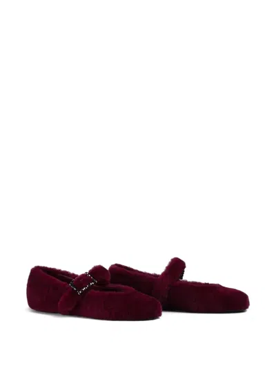 Le Silla Danielle Ballet Flat In Brown