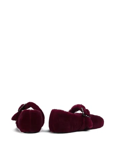 Le Silla Danielle Ballet Flat In Brown