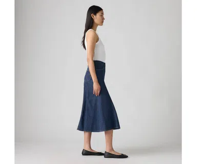 Levi's Midi Skirt In Blue
