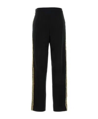 Bode Black Crepe Pant In Black