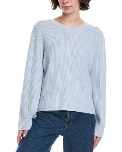 Rag & Bone Maud Cashmere Crewneck Sweater In Blue