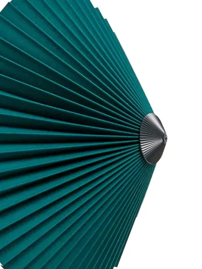 Hay Pleated-shade Wall Lamp In Green