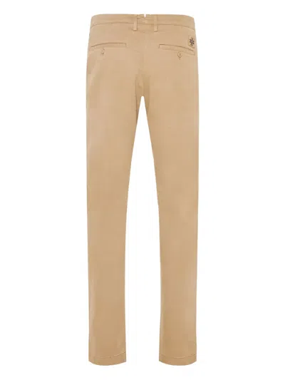 Jacob Cohen Button-fly Trousers In Neutral