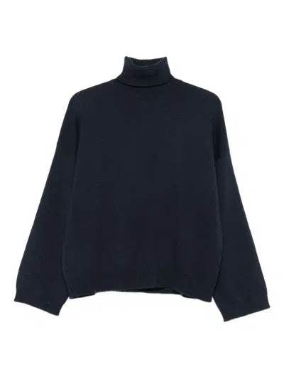 Brunello Cucinelli Turtleneck Wool Turtleneck In Black