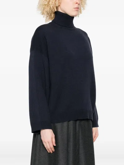 Brunello Cucinelli Turtleneck Wool Turtleneck In Black