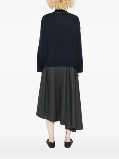 Brunello Cucinelli Turtleneck Wool Turtleneck In Black