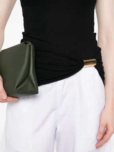 Loewe Ribbed Clasp-detail Top In Black