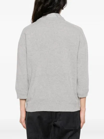 Sofie D'hoore Mouse Wool Sweater In Gray