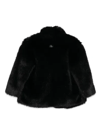 人造皮草短款夹克