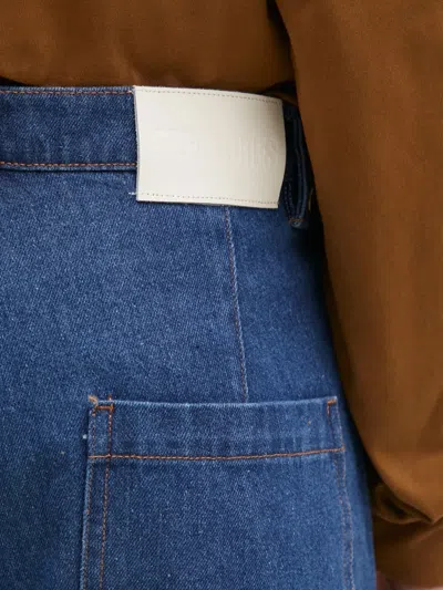 Pleasures Flap-pocket Jeans In Blue