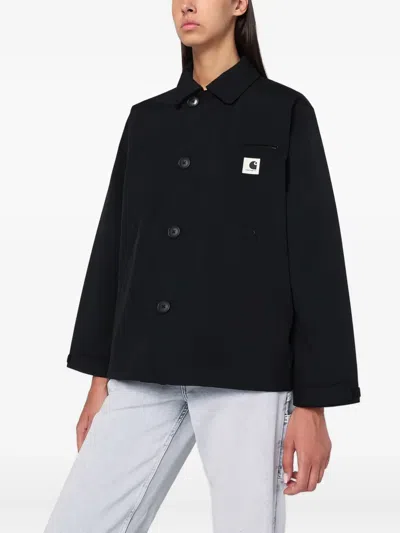 Carhartt Button-fastening Jacket In Black