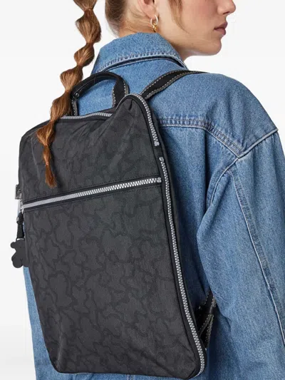 Tous Logo-print Backpack In Black