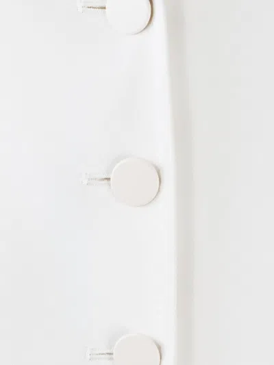 Max Mara Blazer Linz Bianco In Cady In White