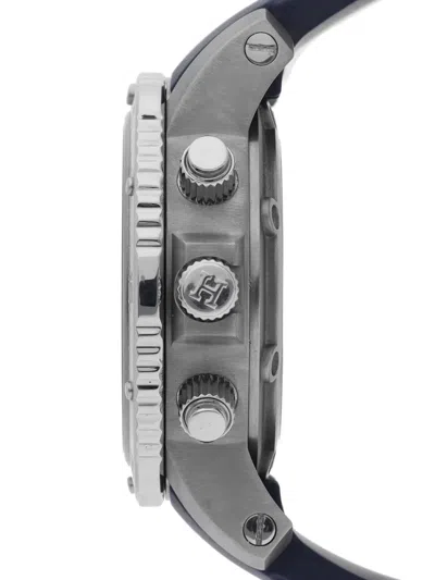 Pre-owned Hermes Clipper 42mm In Silver