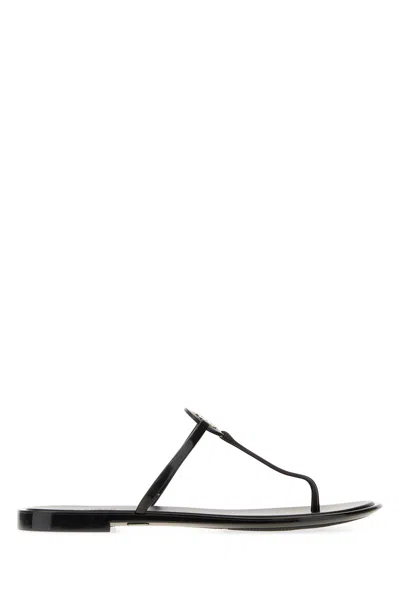 Tory Burch Thong Sandal "miller" Mini In Black