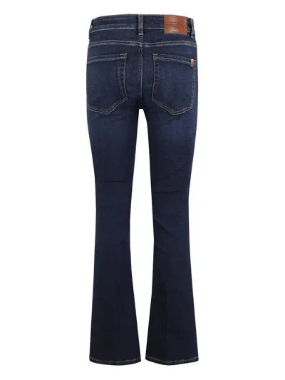 Weekend Max Mara Five-pocket Flared Jeans In Blue