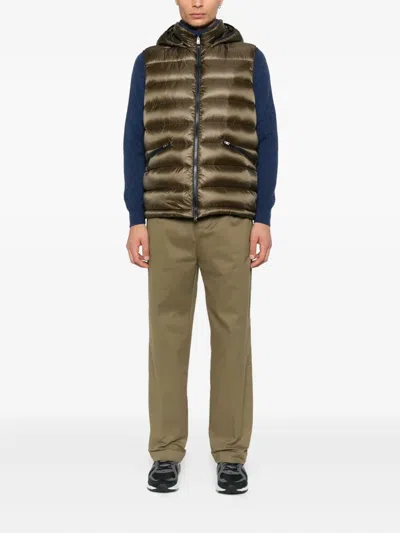 Myths Pleated-front Trousers In Green