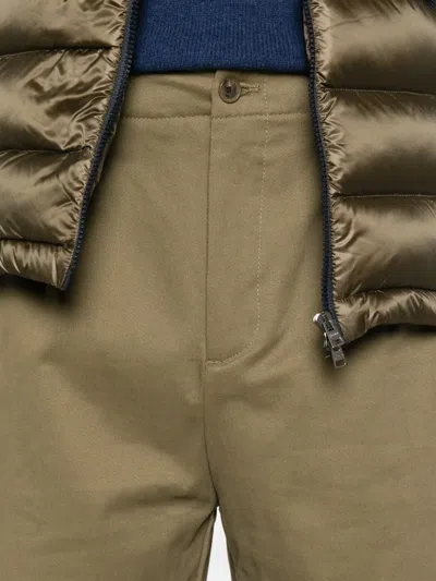 Myths Pleated-front Trousers In Green