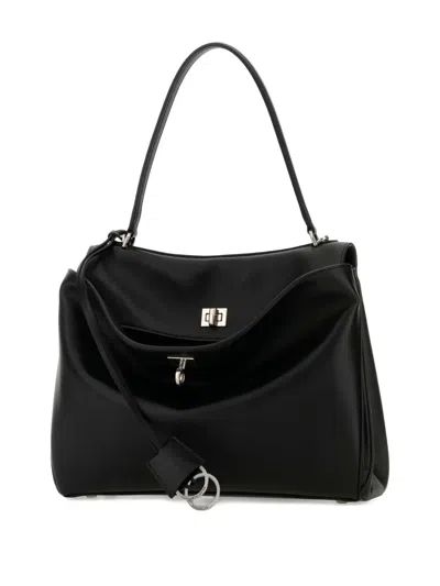 Balenciaga Women's Smooth Calfskin Medium Rodeo Bag In Black