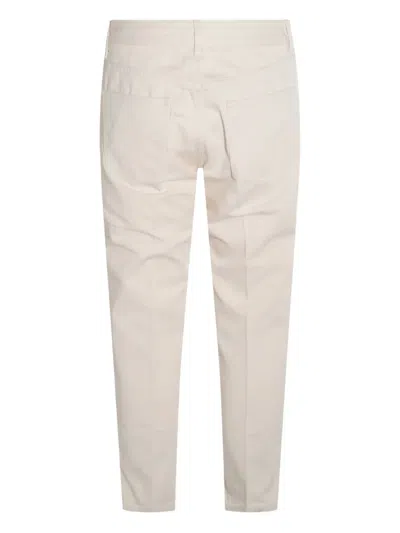 Lardini Button-fly Cotton Jeans In Neutral